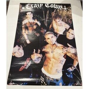 ORIGINAL Crazy Town 2001 poster BY FUNKY ENTERPRISES #6218
